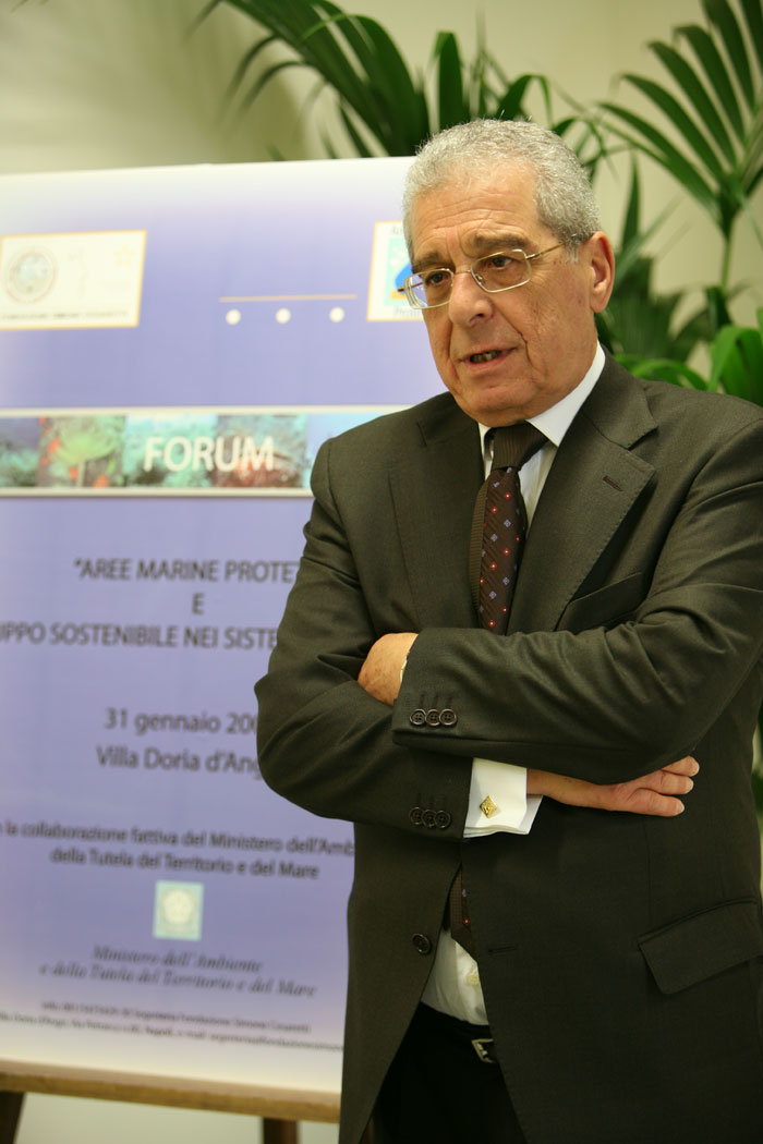 A. Cosentino  Direttore Generale Direzione per la Protezione della Natura – Ministero dell'Ambiente e della Tutela del Territorio e del Mare 